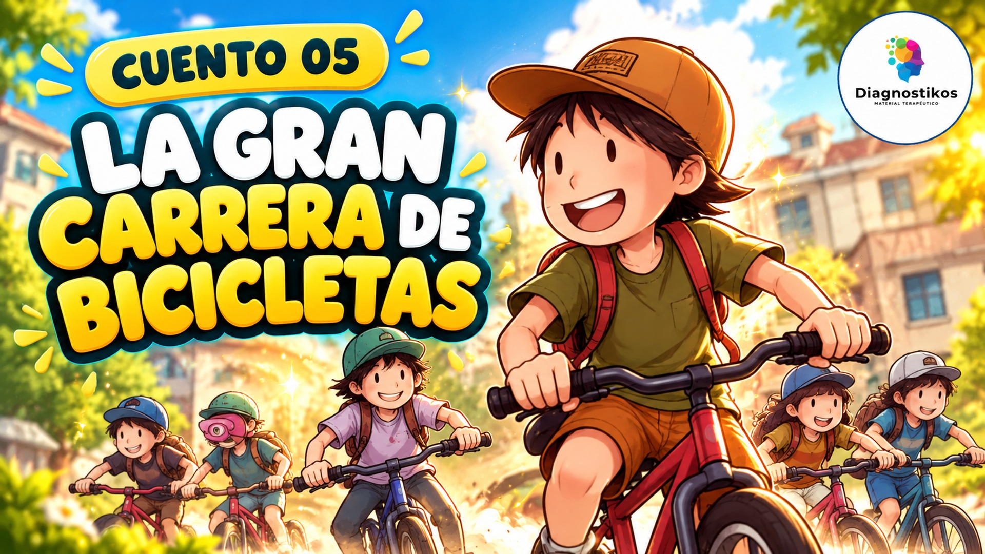 La gran carrera de bicicletas