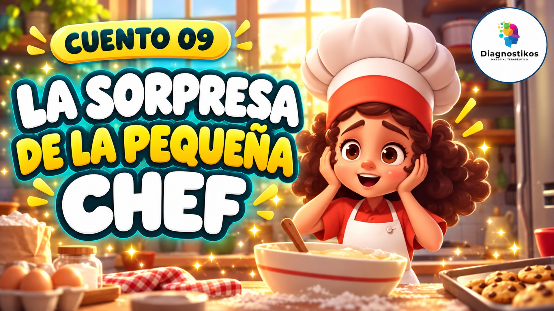 La sorpresa de la pequeña chef